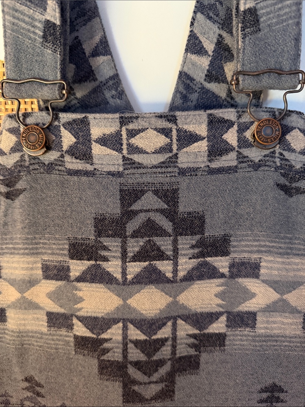 Pendleton Patterned Overall Dress - Picture 2 of 6